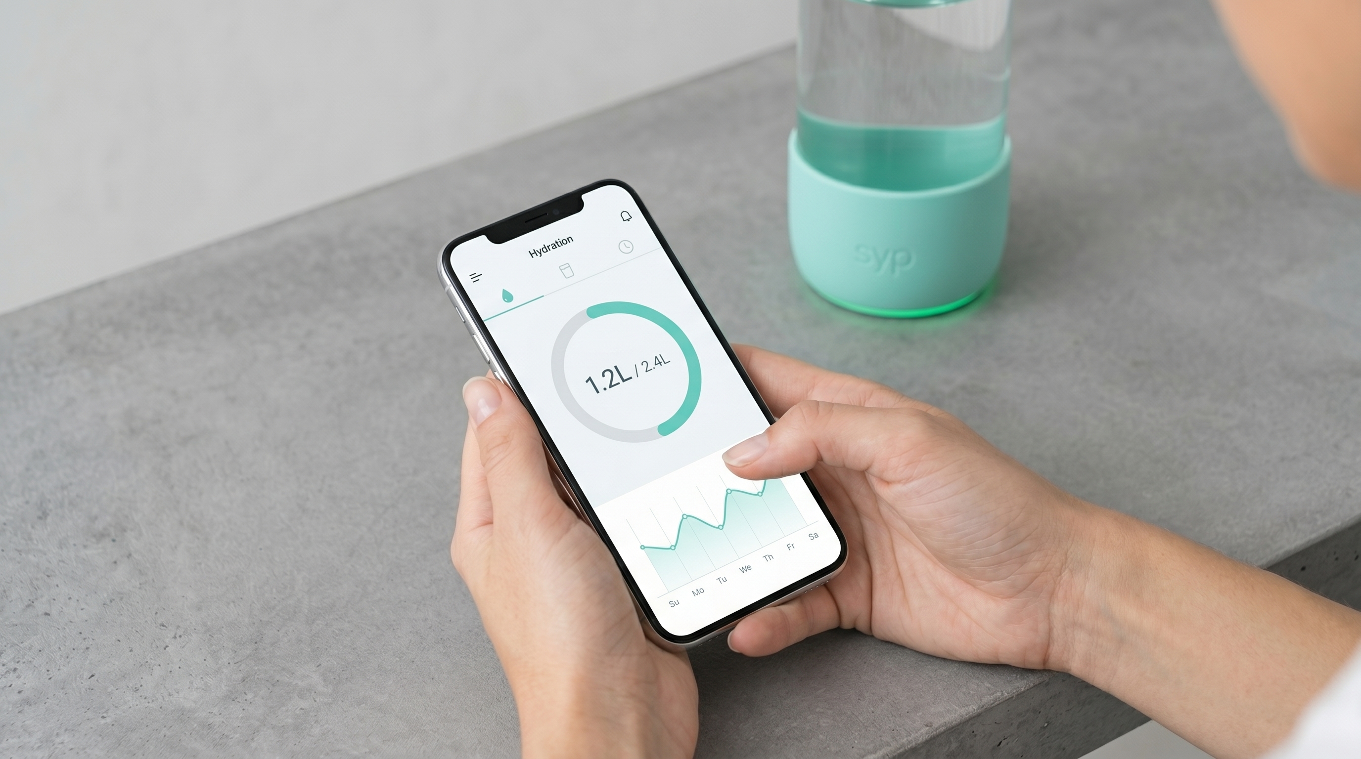 check your hydration data